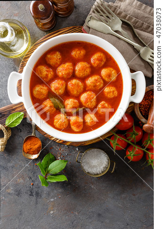Meatballs in tomato sauce Meatballs in tomato sauce 47038073