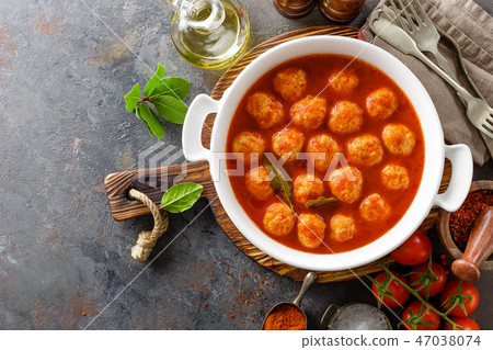 Meatballs in tomato sauce Meatballs in tomato sauce 47038074