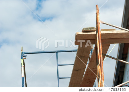 scaffold, pipe, tower 47038163