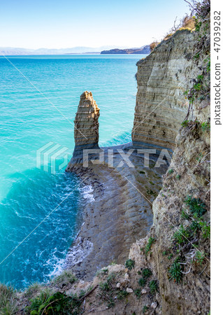 View from Love Canal in Corfu, Greece View from Love Canal in Corfu, Greece 47039282