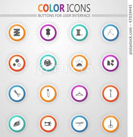 tailoring vector icons tailoring vector icons 47039445