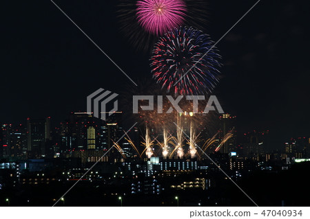 Naniwa Yodogawa fireworks display 47040934