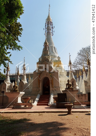 Pagoda in Thai Temple Pagoda in Thai Temple 47041412