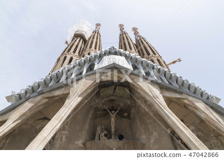 Gaudi, Sagrada Familia, Barcelona, Catalonia, Spain 47042866