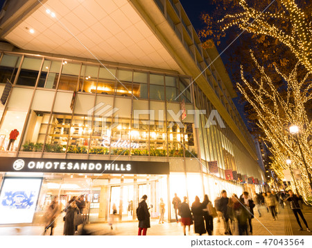 表參道的照明 47043564