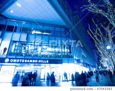 表參道的照明 47043565