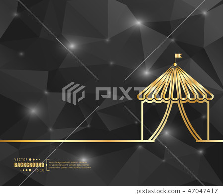 Abstract creative concept vector line draw background for web, mobile app, illustration template 47047417