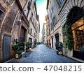 Quiet Alley in Rome 47048215