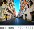 Lively Alley in Rome 47048225