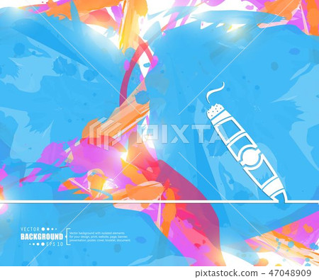 Abstract creative concept vector line draw background for web, mobile app, illustration template Abstract creative concept vector line draw background for web, mobile app, illustration template 47048909