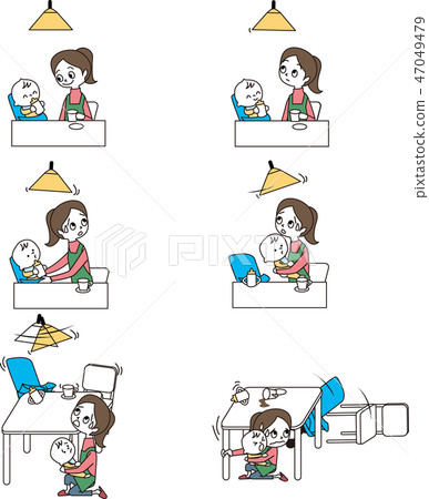 害怕地震 47049479