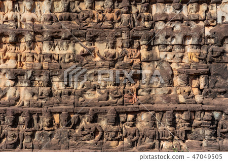 [World Heritage] Angkor Archaeological Site Elephant Terrace 47049505