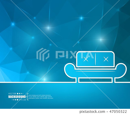 Abstract creative concept vector line draw background for web, mobile app, illustration template 47050322