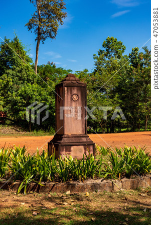 [World Heritage] Monuments of Angkor Archaeological Site Banteay Srei Entrance Stone monument 47053881