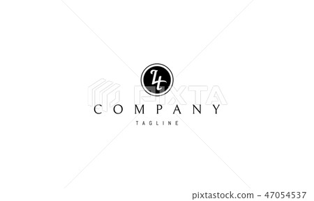 Initials L and H 1 letter vector image Initials L and H 1 letter vector image 47054537