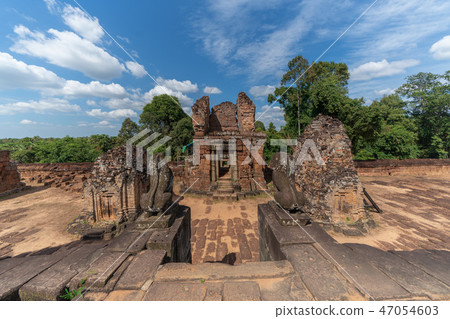 [世界遺產]吳哥考古遺址東Mebon印度教寺廟 47054603