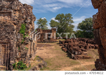 [世界遺產]吳哥考古遺址東Mebon印度教寺廟 47054612