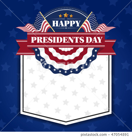 Happy Presiidents Day Banner Background  47054891