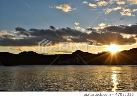 Kii Katsuura Port Sunset 47055336