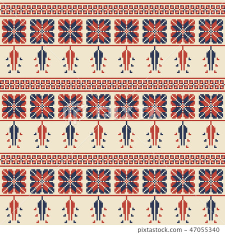 Palestinian embroidery pattern 20 47055340