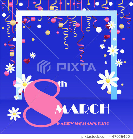 Trendy Design Page Template with square paper 47056490