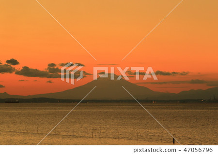 Fuji sunset Fuji sunset 47056796