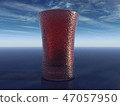 Red glass 47057950
