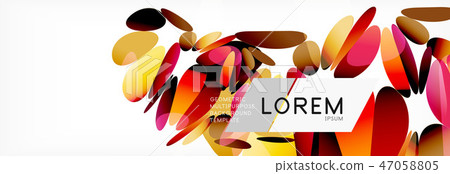 3d card on light backdrop. Abstract triangle pattern. Futuristic geometric background. 3d card on light backdrop. Abstract triangle pattern. Futuristic geometric background. 47058805