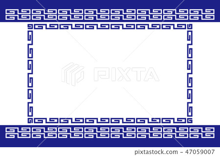 Background material, photo frame, ancient character, chinese pattern, chinese food, menu table, price tag, name tag, copy space, title 47059007