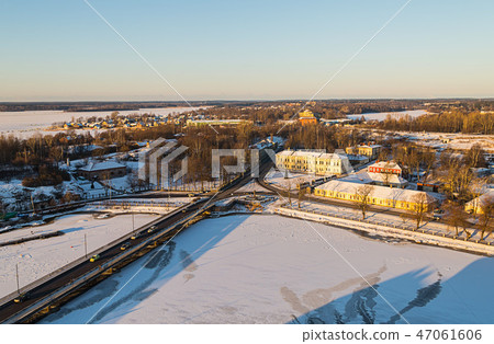 panoramic view from a high point view 47061606