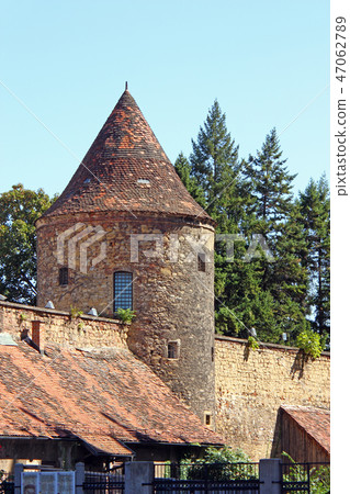 The tower next to the Zagreb cathedral 47062789