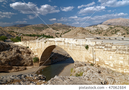 Ancient Roman bridge in Turkey 47062884