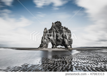 Hvitserkur rock in Iceland Hvitserkur rock in Iceland 47063313