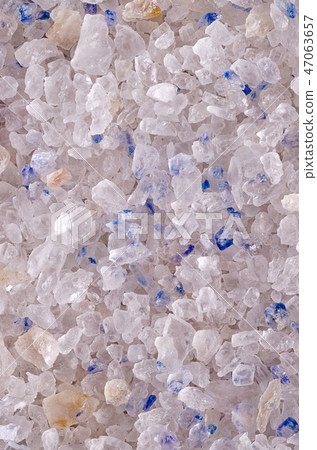 Persian Blue Salt crystals surface, macro photo Persian Blue Salt crystals surface, macro photo 47063657