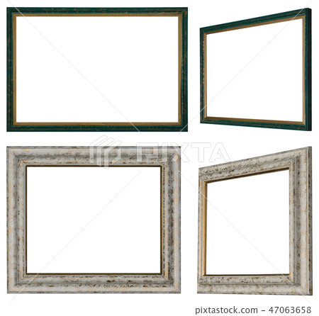 Different views of two picture frames Different views of two picture frames 47063658