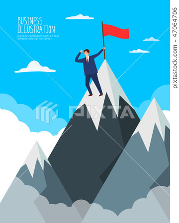 Business illustration 47064706