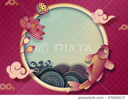 Chinese new year template 47066023