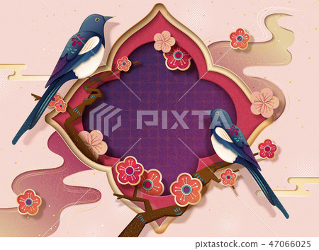 Chinese new year template 47066025