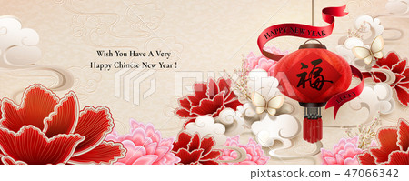 Elegant new year banner Elegant new year banner 47066342