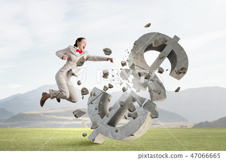 Financial crisis concept Financial crisis concept 47066665