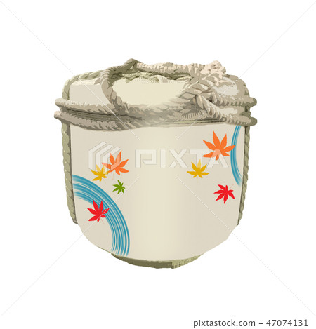 Sake barrels (without characters) Sake barrels (without characters) 47074131