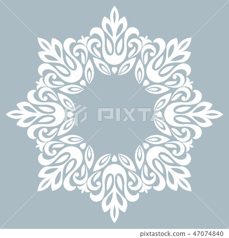 Decorative frame Elegant element for design  47074840