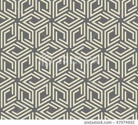 Abstract geometric pattern with stripes, lines. Abstract geometric pattern with stripes, lines. 47074892