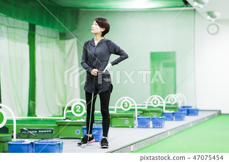 高爾夫球高爾夫學校健身健身房 47075454