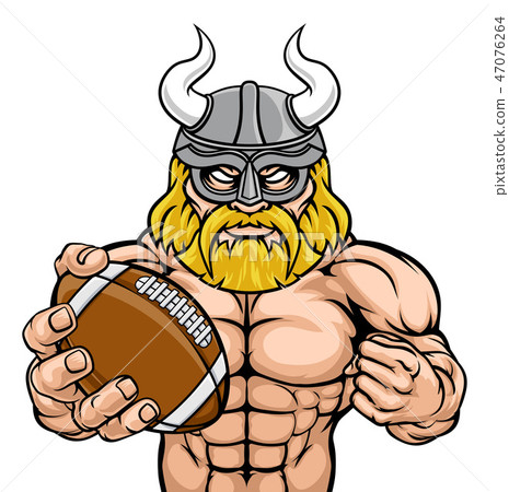 Viking American Football Sports Mascot Viking American Football Sports Mascot 47076264