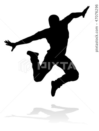 Street Dance Dancer Silhouette Street Dance Dancer Silhouette 47076296