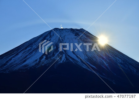 Sunrise from the shoulders of Mt. Fuji 47077197