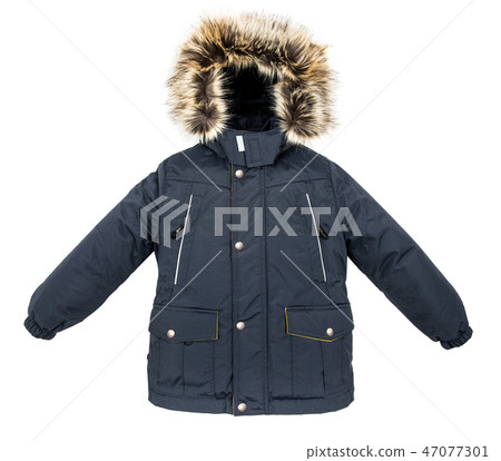 Warm jacket isolated Warm jacket isolated 47077301