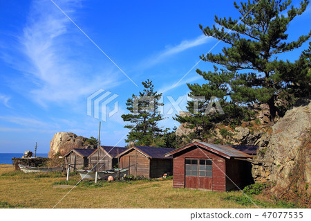 Beautiful coastline Sosaki coast Beautiful coastline Sosaki coast 47077535