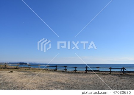 茅崎市柳島在冬天 茅崎市柳島在冬天 47080680